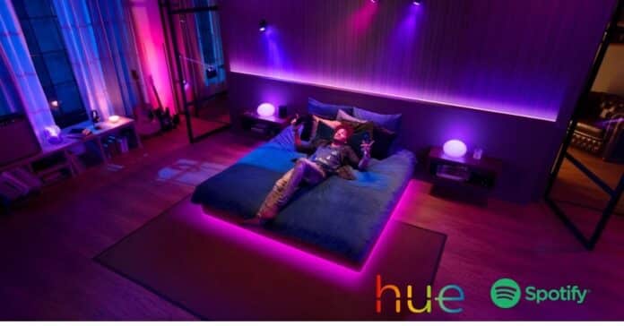 Phillips Hue and spotify A First Of Its Kind: Deep Lighting And Music Integration By Philips Hue + Spotify